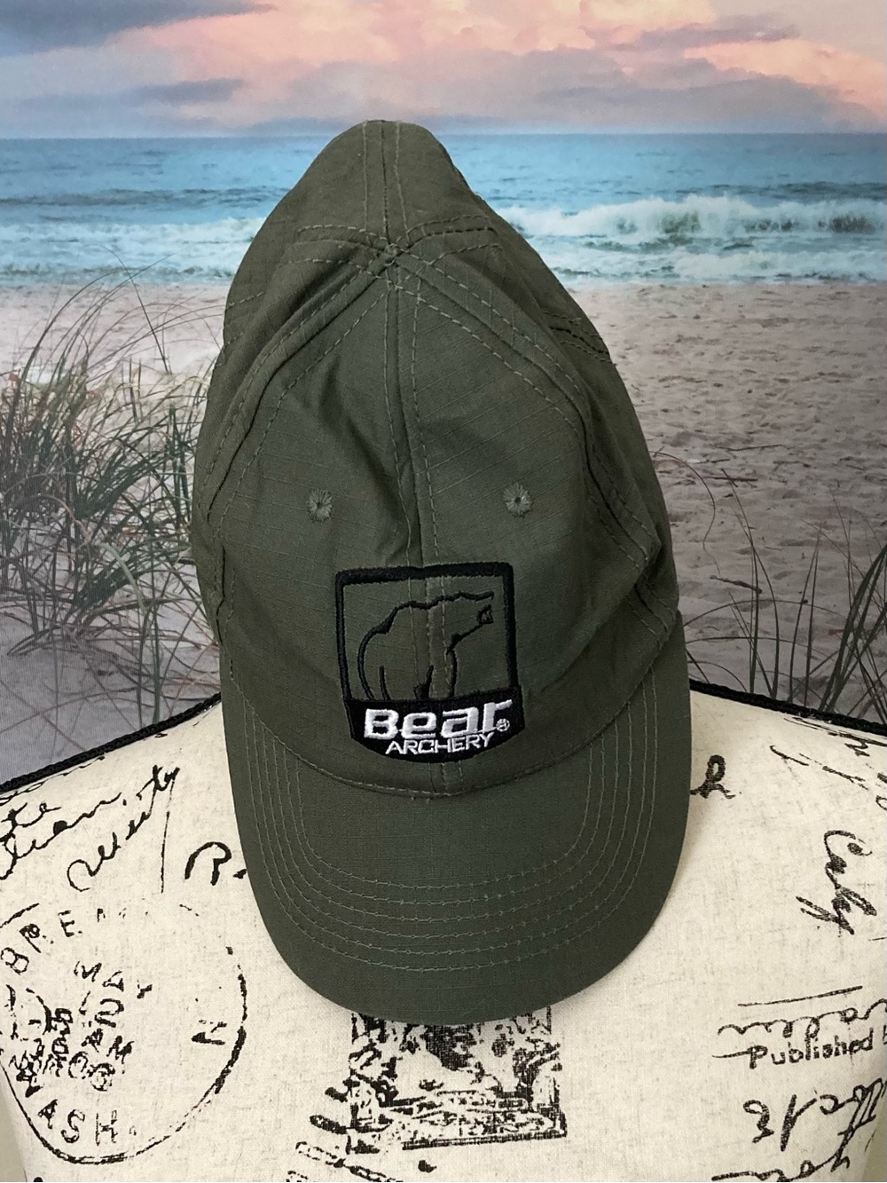 Two NWOT Archery trucker caps/baseball hats, Bear Archery & Bowtech Archery
